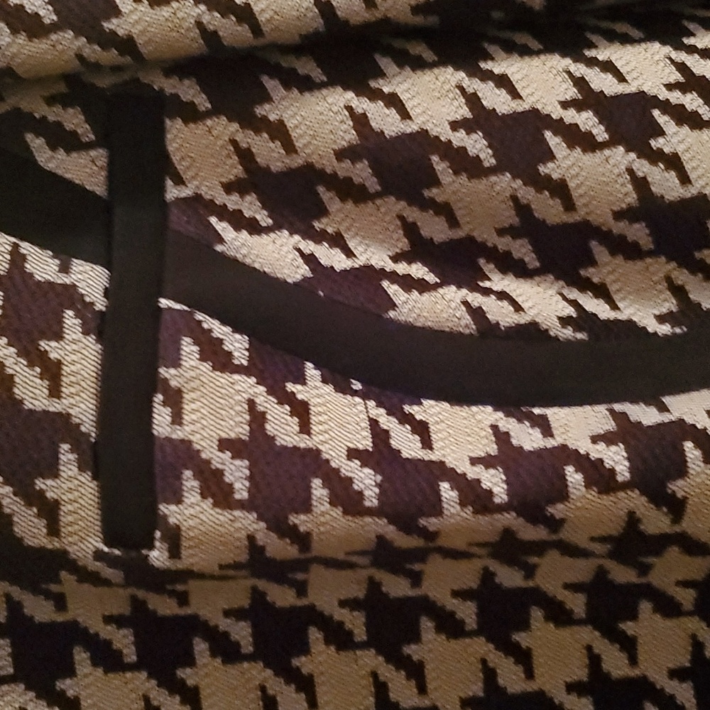 Kasper Houndstooth Blazer 16w - image 3